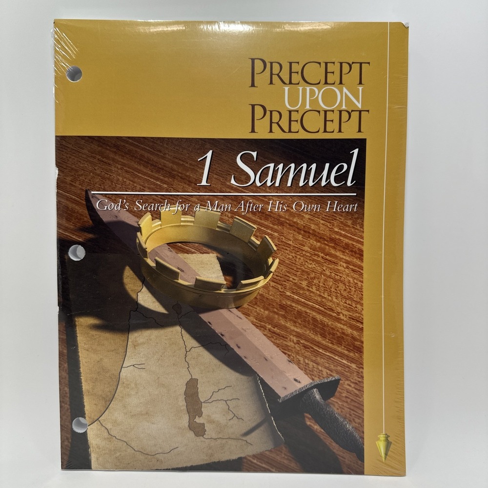 Precept Upon Precept 1st SAMUEL GOD’s SEARCH Bible Study Workbook New Sealed!